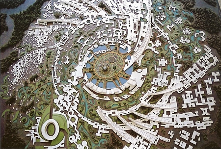 maquette Auroville